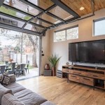 Garage Door In Living Room