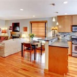 Open Floor Plan Kitchen Dining Room Living Room