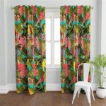 Tropical Curtains For Living Room